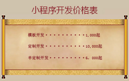 微信小程序開(kāi)發(fā)價(jià)格表，投資小程序開(kāi)發(fā)賺錢嗎